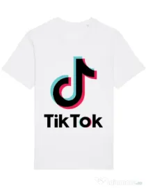 Tricou STANLEY STELLA barbat Tik Tok Alb