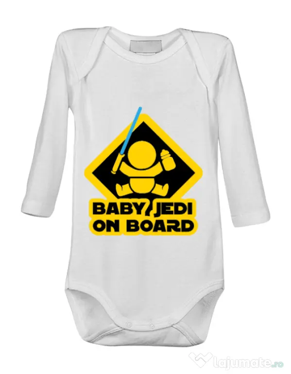 Baby body Baby Jedi Alb