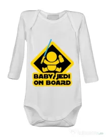 Baby body Baby Jedi Alb