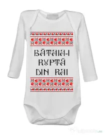 Baby body Bataia e rupta din rai Alb