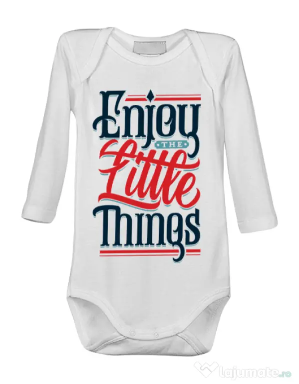 Baby body Enjoy The Little Things Alb