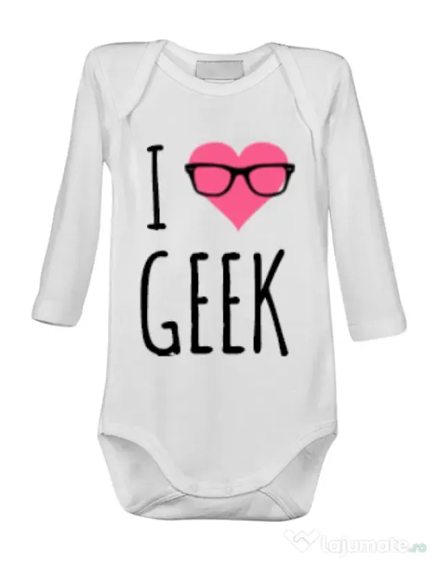 Baby body I love geek Alb