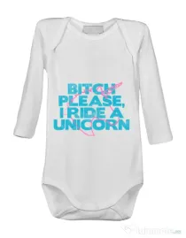 Baby body I ride a unicorn Alb