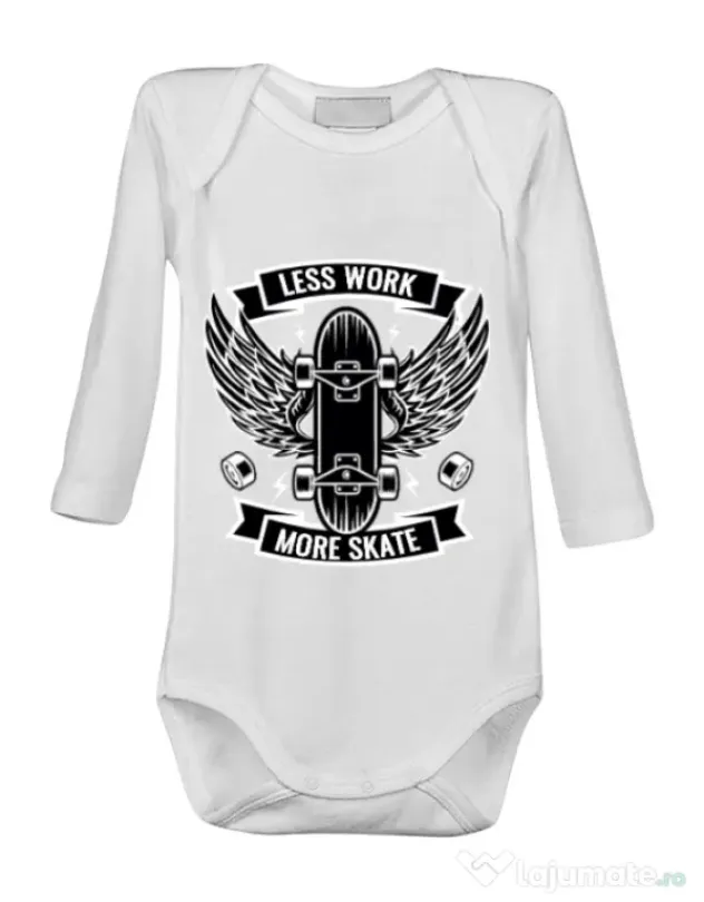 Baby body Less work more skate Alb