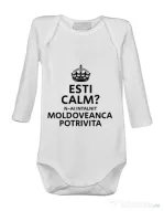Baby body Moldoveanca potrivita Alb