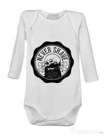 Baby body Never shave Alb