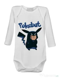 Baby body Pokebat Alb