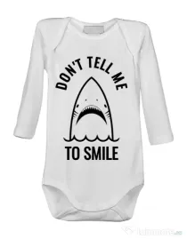 Baby body Sad shark Alb