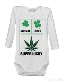 Baby body Super lucky Alb