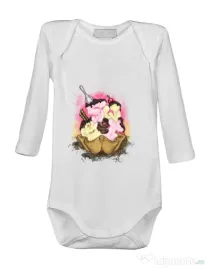 Baby body sweet ice cream lettering Alb