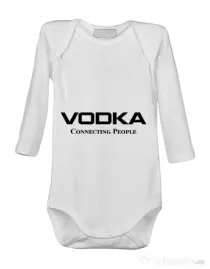 Baby body Vodka Alb