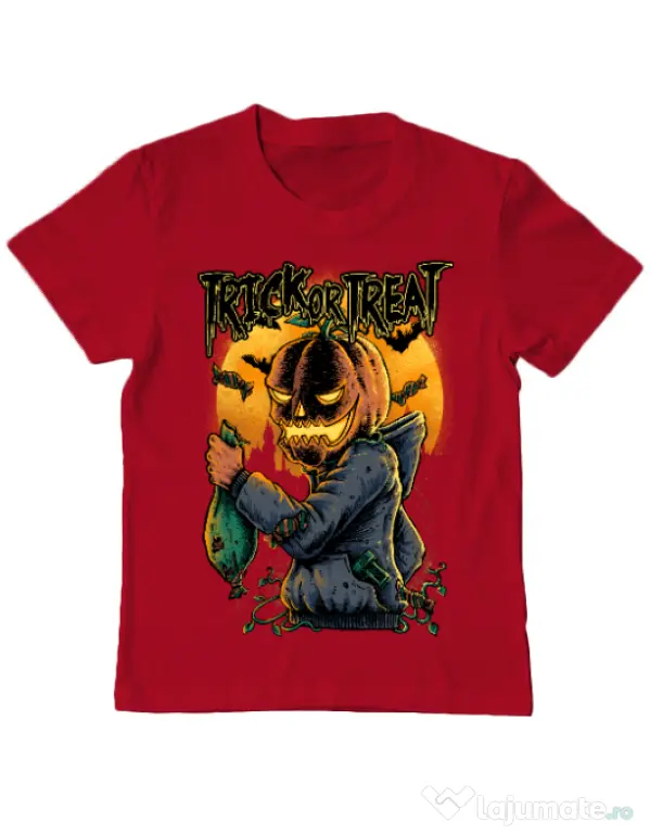 Tricou ADLER copil Candy hunter Rosu