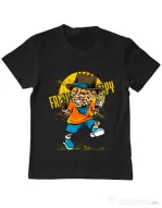 Tricou ADLER copil The nightmare Negru