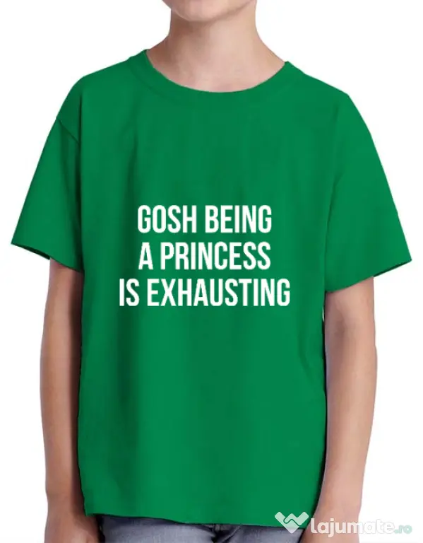 Tricou ADLER copil Princess Verde mediu