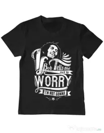 Tricou ADLER copil Bob tells me Negru