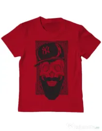 Tricou ADLER copil Swag Rosu