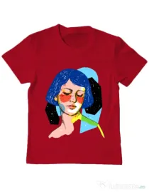 Tricou ADLER copil Dreamy girl Rosu