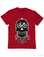 Tricou ADLER copil Bicycle love Rosu