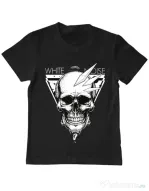 Tricou ADLER copil White noise Negru