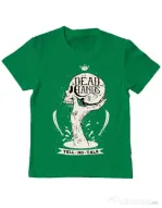 Tricou ADLER copil Dead hands Verde mediu