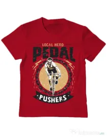 Tricou ADLER copil Pedal pushers Rosu
