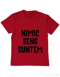 Tricou ADLER copil Nu are sens 1 Rosu
