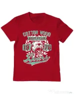 Tricou ADLER copil Cotton wood Rosu