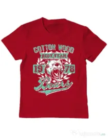 Tricou ADLER copil Cotton wood Rosu
