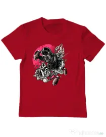 Tricou ADLER copil Father attack Rosu