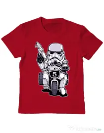 Tricou ADLER copil Little tooper Rosu