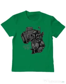 Tricou ADLER copil Mr Boba Boba Verde mediu