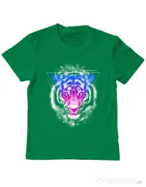 Tricou ADLER copil Galactica Verde mediu
