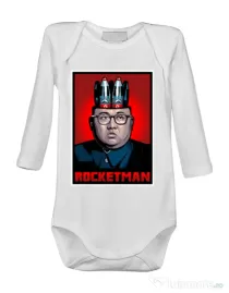 Baby body Rocketman Alb