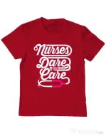 Tricou ADLER copil Dare to care Rosu