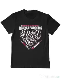 Tricou ADLER copil Nurse practicioner Negru