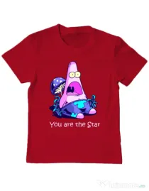 Tricou ADLER copil You are the star Rosu