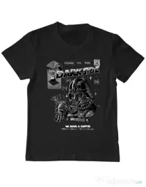 Tricou ADLER copil Dark Side Coffee Negru