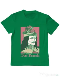 Tricou ADLER copil Vlad Dracula Verde mediu