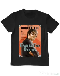 Tricou ADLER copil Fear is for others Negru