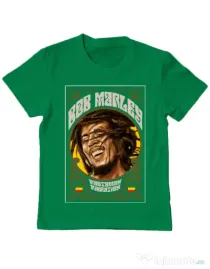 Tricou ADLER copil Rasta man Verde mediu