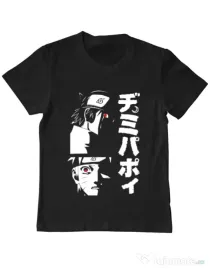 Tricou personalizat copil Otaku Scream Negru
