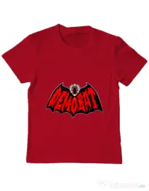 Tricou personalizat copil Demo-Batman Rosu