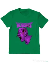 Tricou personalizat copil HEADSHOT Verde mediu