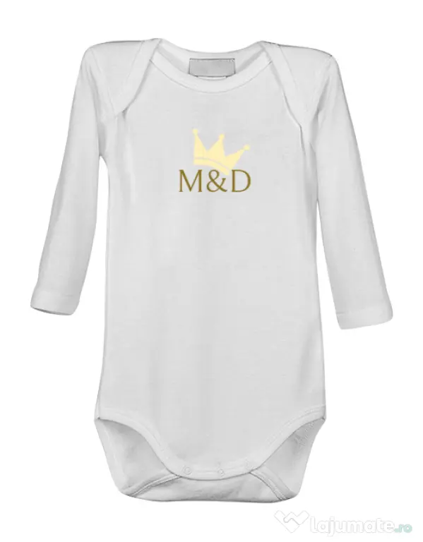 Baby body M&D QUEEN Alb