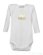 Baby body M&D QUEEN Alb