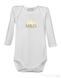 Baby body M&D QUEEN Alb