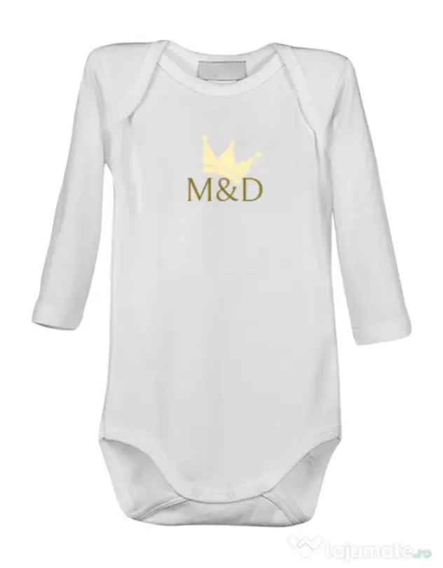 Baby body M&D QUEEN Alb
