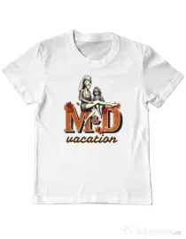 Tricou personalizat copil M&D 22 Alb