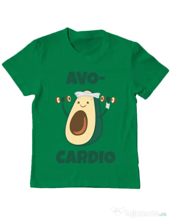Tricou ADLER copil Avo-cardio Verde mediu