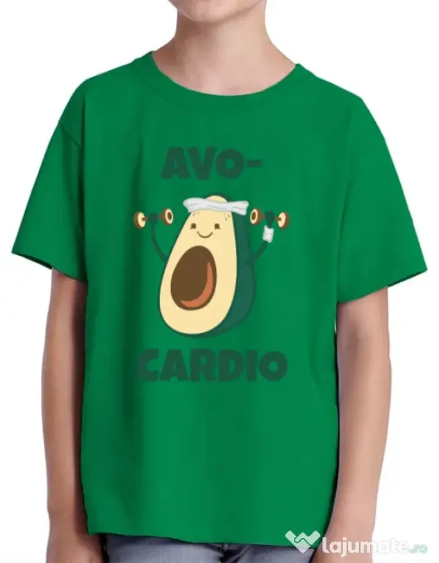 Tricou ADLER copil Avo-cardio Verde mediu